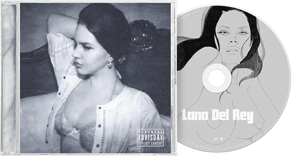 Lana Del Rey - Did You Know That There's A Tunnel Under Ocean Blvd Alternative Album Cover 1