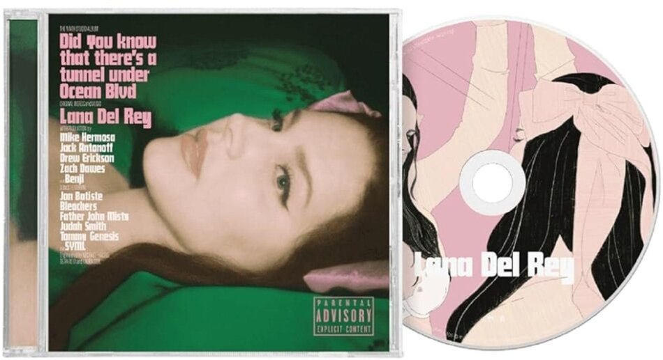 Lana Del Rey - Did You Know That There's A Tunnel Under Ocean Blvd Alternative Album Cover 2