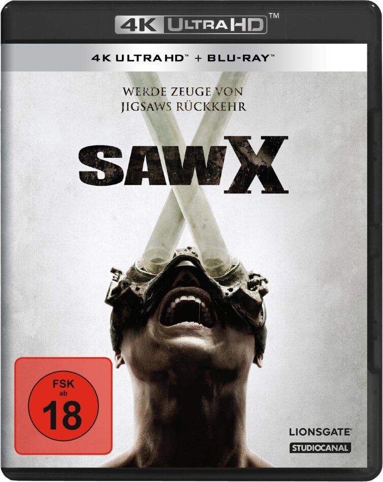 Saw X - Saw 10 (2023) 4K Ultra HD + Blu-ray