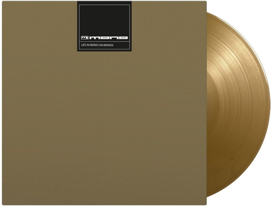 Mono - Life In Mono - The Remixes 2024 Reissue, Music On Vinyl, Limited Edition, Gold Colored Vinyl, LP