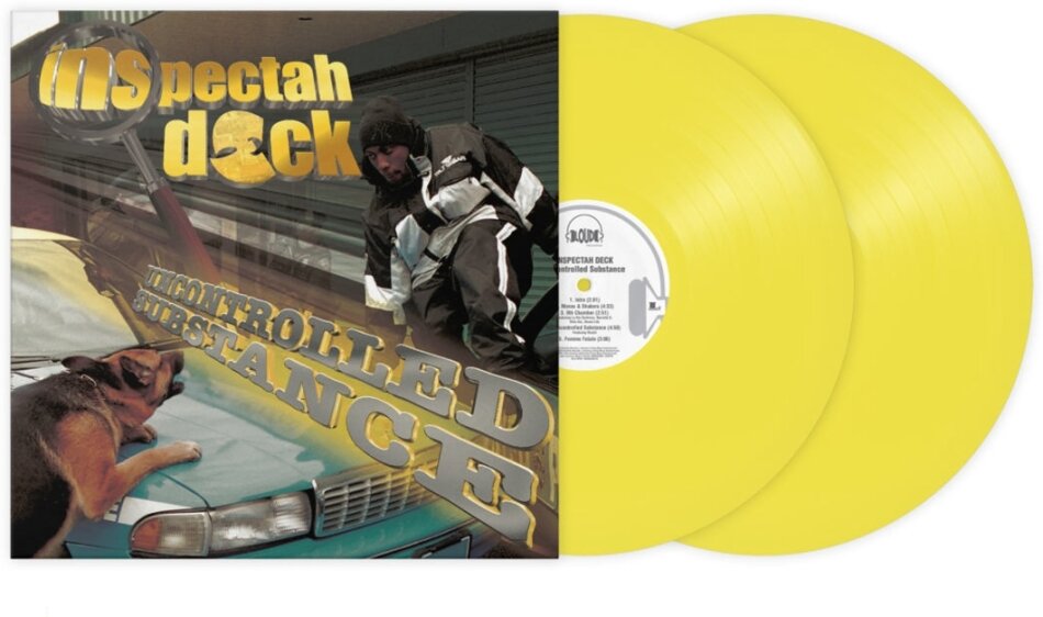 Inspectah Deck (Wu-Tang Clan) - Uncontrolled Substance 2024 Reissue, Sony, Special Effect Vinyl, 2 LPs