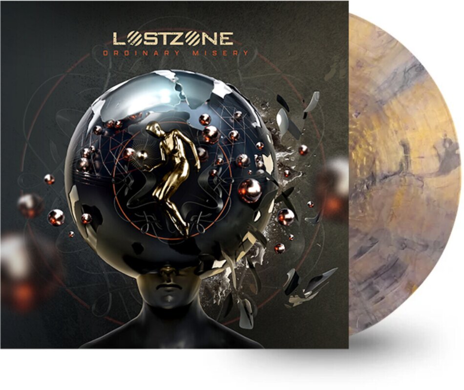 Lost Zone - Ordinary Misery Édition Limitée, Silver/Gold Marbled Vinyl, LP