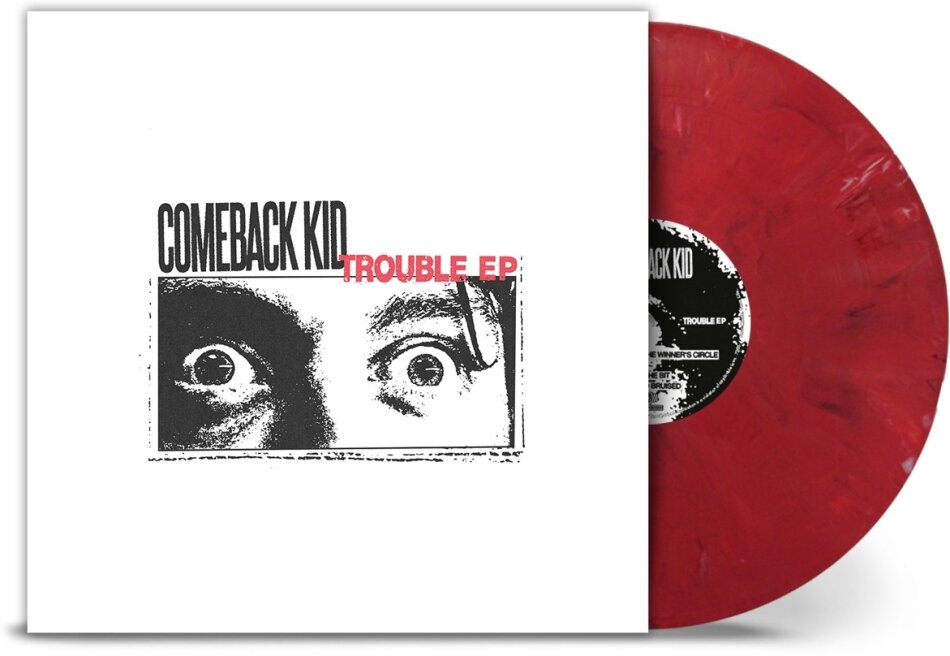 Comeback Kid - TROUBLE Édition Limitée, Marble White Black/Trans Red Vinyl, LP