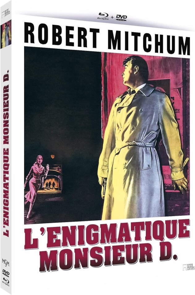 L'énigmatique Monsieur D. (1956) Édition Limitée, Blu-ray + DVD