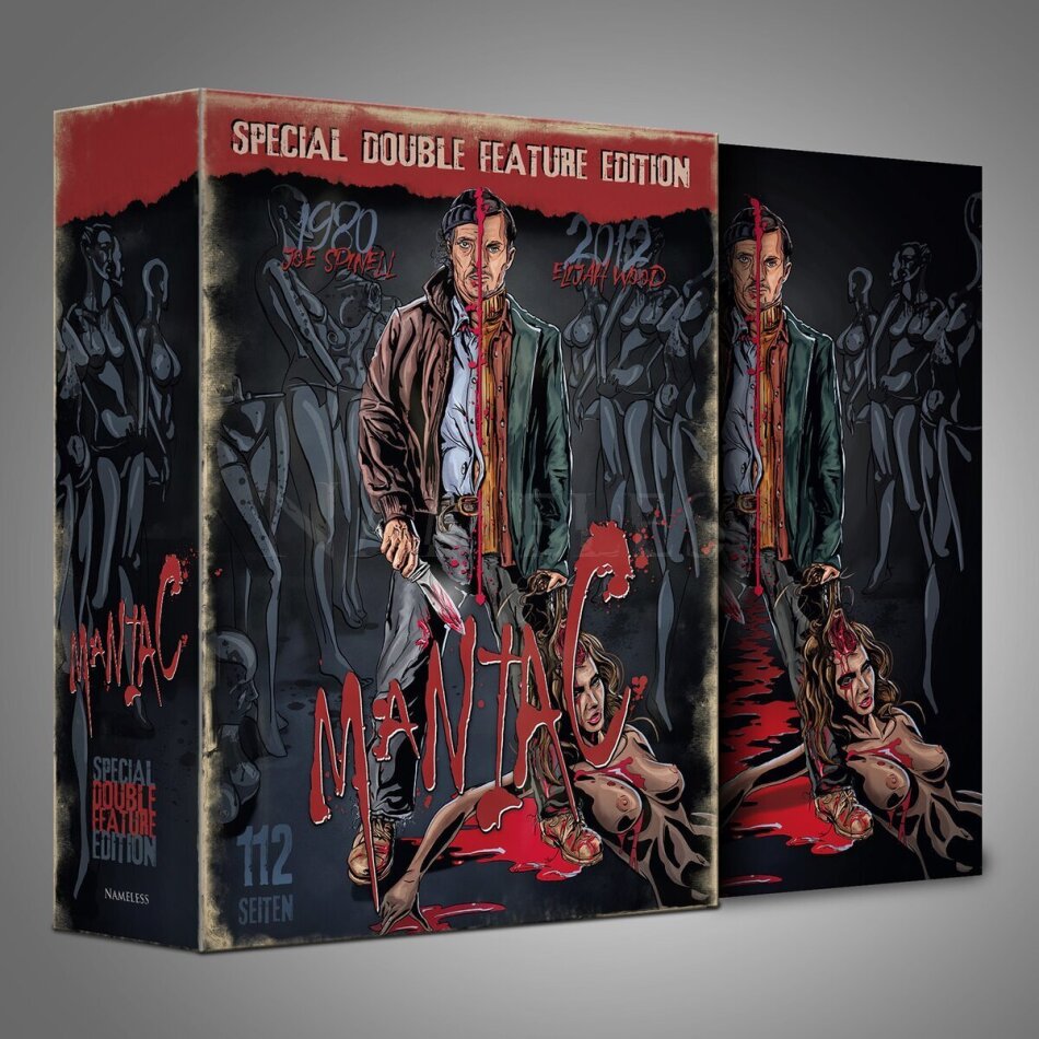 Maniac (1980) / Maniac (2012) Special Double Feature Edition, Mediabook, 2 Blu-rays