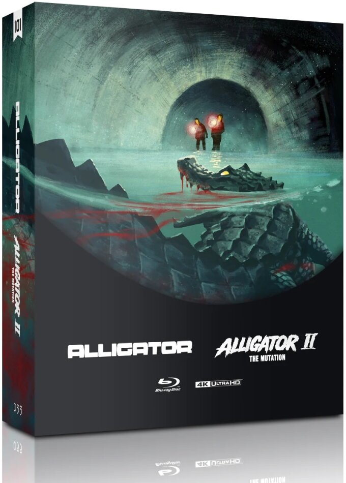 Alligator (1980) / Alligator 2 - The Mutation (1991) Limited Edition, 4K Ultra HD + Blu-ray