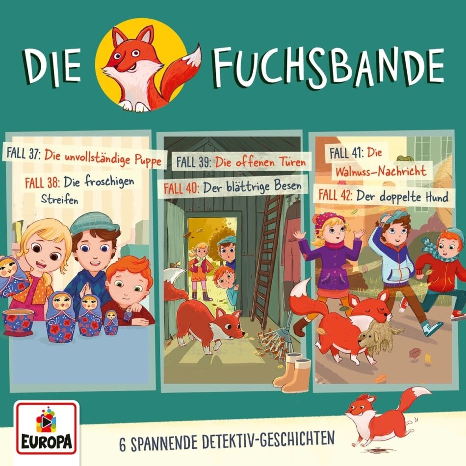 Die Fuchsbande - 05/3er Detektivbox (Folgen 19,20,21) 3 CDs