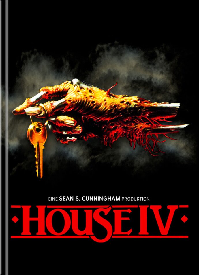 House 4 (1992) Cover B, Limited Edition, Mediabook, Uncut, 4K Ultra HD + Blu-ray