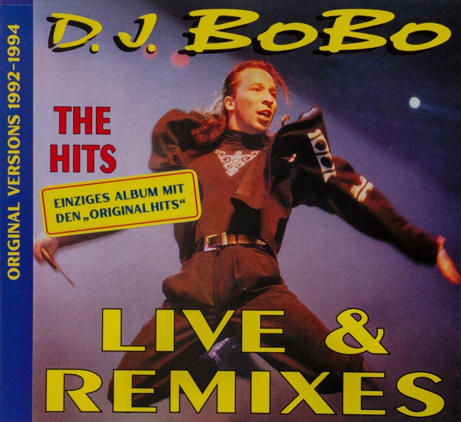 DJ Bobo - Live & Remixes 2023 Reissue
