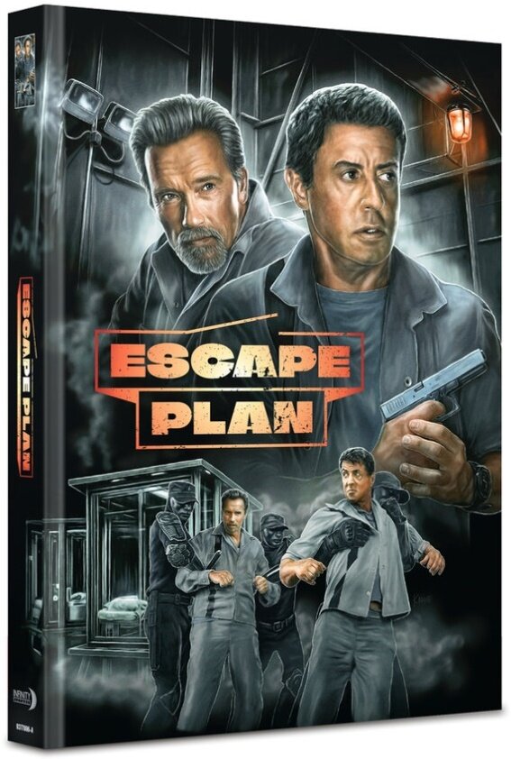 Escape Plan (2013) Cover A, Limited Edition, Mediabook, Blu-ray + DVD