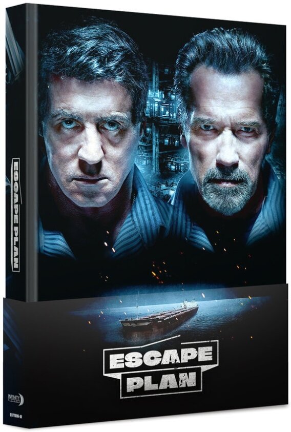 Escape Plan (2013) Wattiert, Limited Edition, Mediabook, Blu-ray + DVD