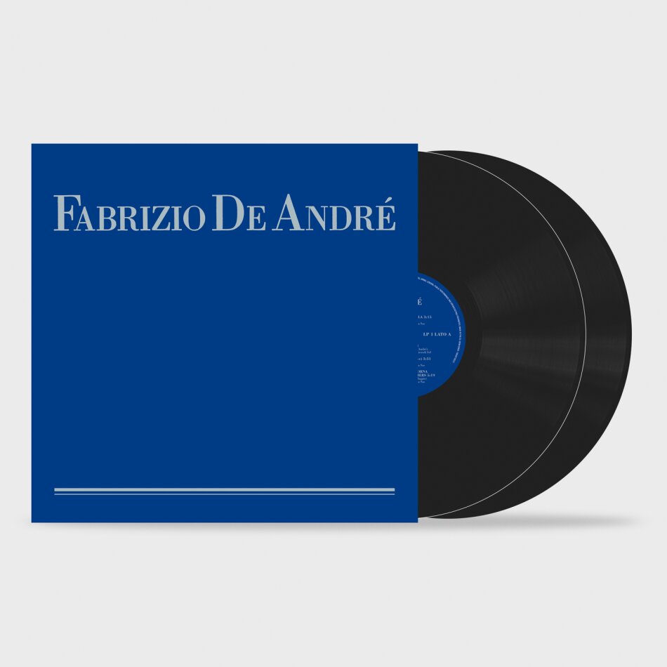 Fabrizio De André - --- (Blu) 2024 Reissue, Black Vinyl, 2 LPs