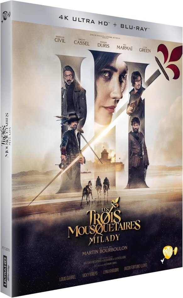 Les Trois Mousquetaires - Milady (2023) 4K Ultra HD + Blu-ray