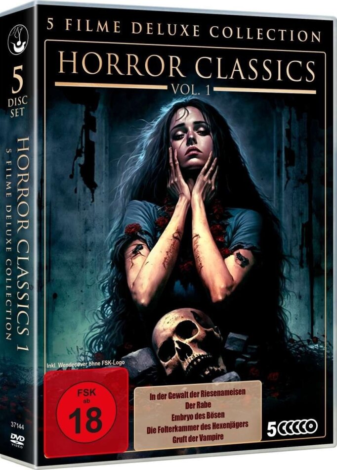 Horror Classics - Vol. 1 Deluxe Edition, 5 DVDs