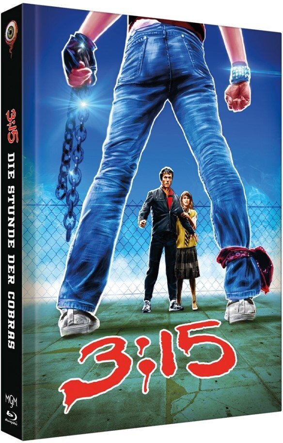 3:15 - Die Stunde der Cobras (1986) Cover B, Limited Edition, Mediabook, Uncut, Blu-ray + DVD