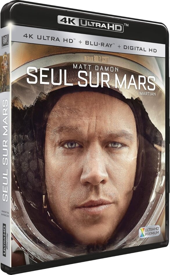 Seul sur Mars (2015) 4K Ultra HD + Blu-ray