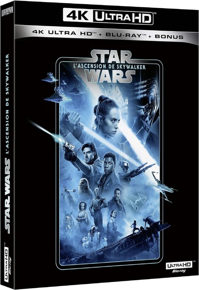 Star Wars - Episode 9 - L'ascension de Skywalker (2019) Line Look, 4K Ultra HD + 2 Blu-ray