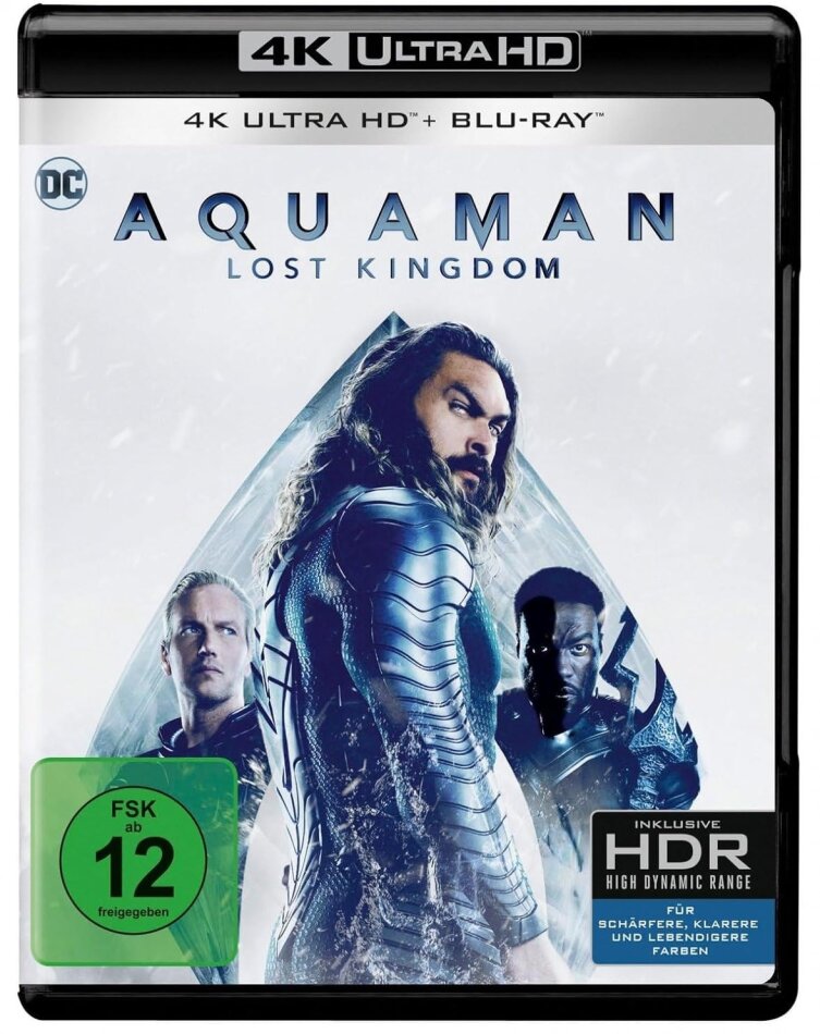 Aquaman: Lost Kingdom - Aquaman 2 (2023) 4K Ultra HD + Blu-ray