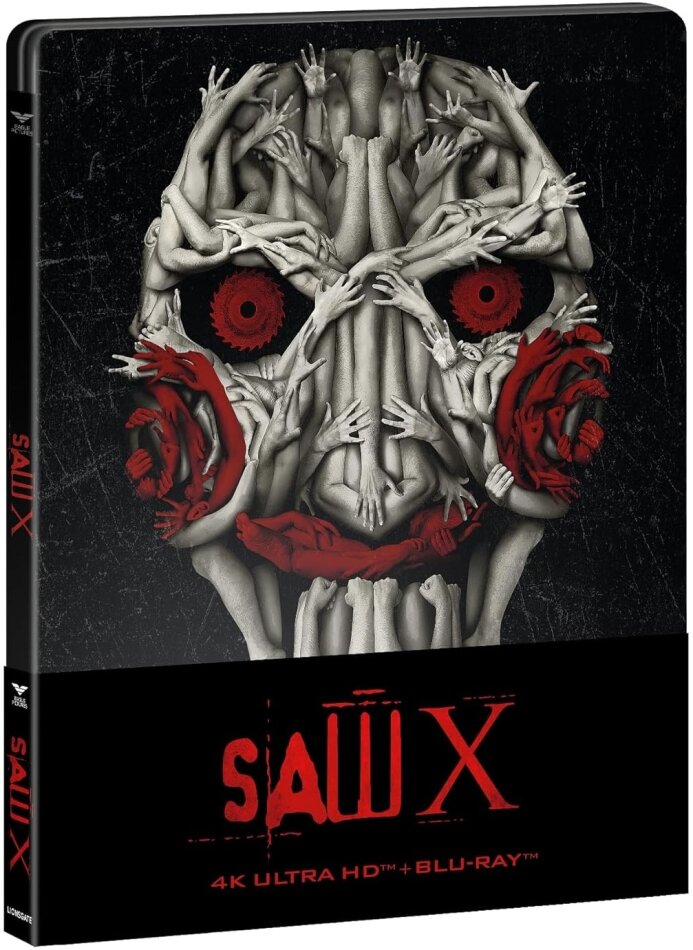 Saw X - Saw 10 (2023) Limited Edition, Steelbook, 4K Ultra HD + Blu-ray