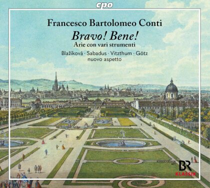 Francesco Bartolomeo Conti (1681/2-1732), Hana Blaž&iacute;kov&aacute;, Valer Sabadus & Nuovo Aspetto - Bravo! Bene! Arie con varie strumenti