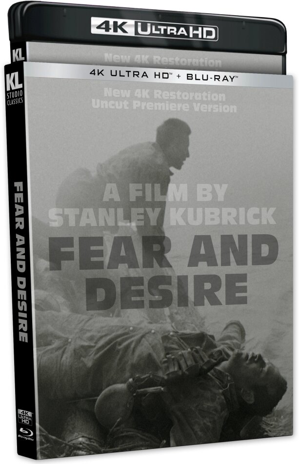 Fear and Desire (1952) Kino Lorber Studio Classics, Uncut Premiere Version, s/w, Kinoversion, Restaurierte Fassung, 4K Ultra HD + Blu-ray