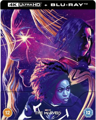 The Marvels (2023) (Limited Edition, Steelbook, 4K Ultra HD + Blu-ray)