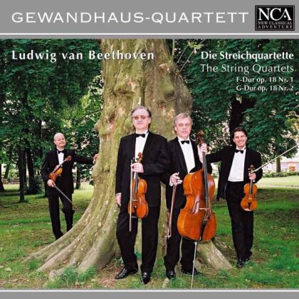 Ludwig van Beethoven (1770-1827) & Gewandhaus-Quartett - Streichquartette Op.18 No