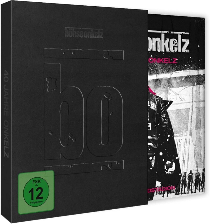 Böhse Onkelz - 40 Jahre Onkelz - Jubiläums-Konzert aus dem Waldstadion Frankfurt Schuber, Mediabook, 2 Blu-rays