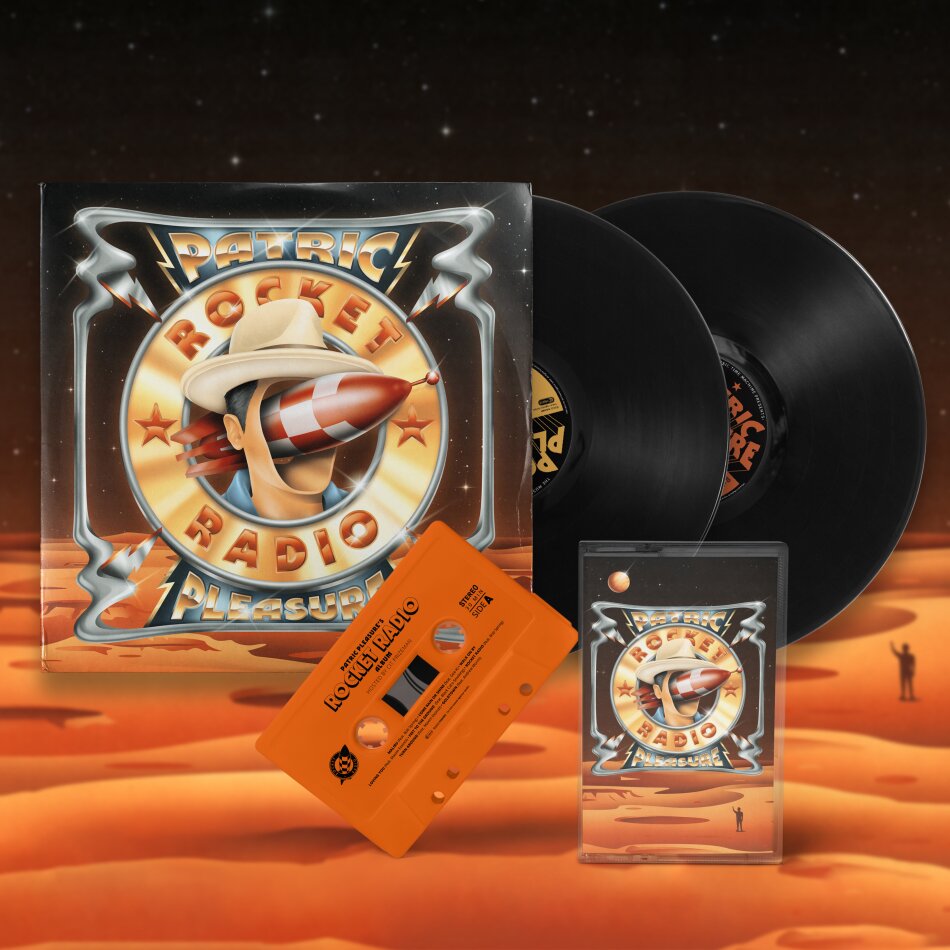 Patric Pleasure - Rocket Radio Bundle, 2 LPs + Audiokassette + Digital Copy
