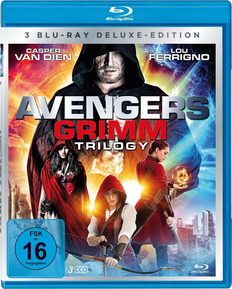 Avengers Grimm Trilogy Deluxe Edition, Neuauflage, 3 Blu-rays