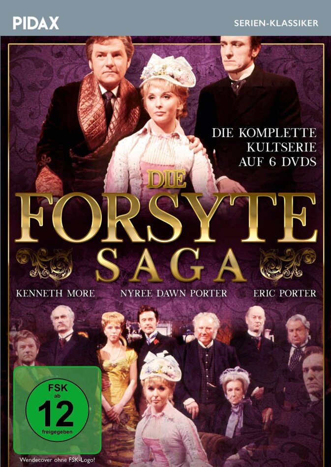 Die Forsyte Saga - Die komplette Kultserie (1967) Pidax Serien-Klassiker, 6 DVDs