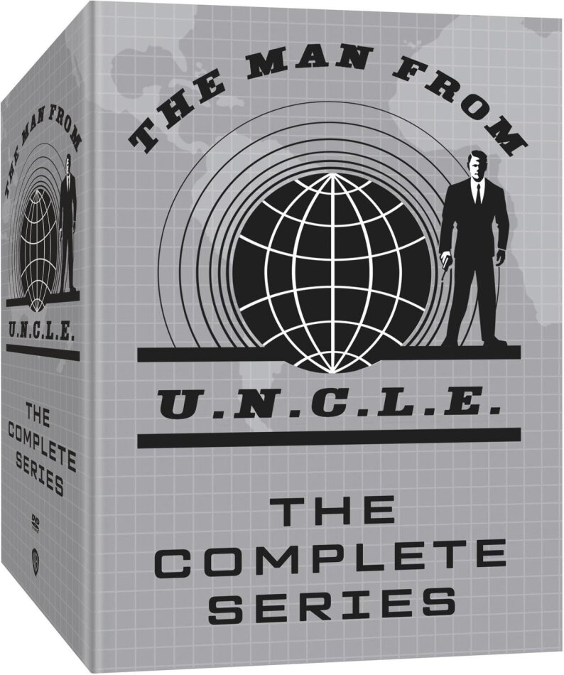 The Man from U.N.C.L.E. - The Complete Series b/w, New Edition, 41 DVDs