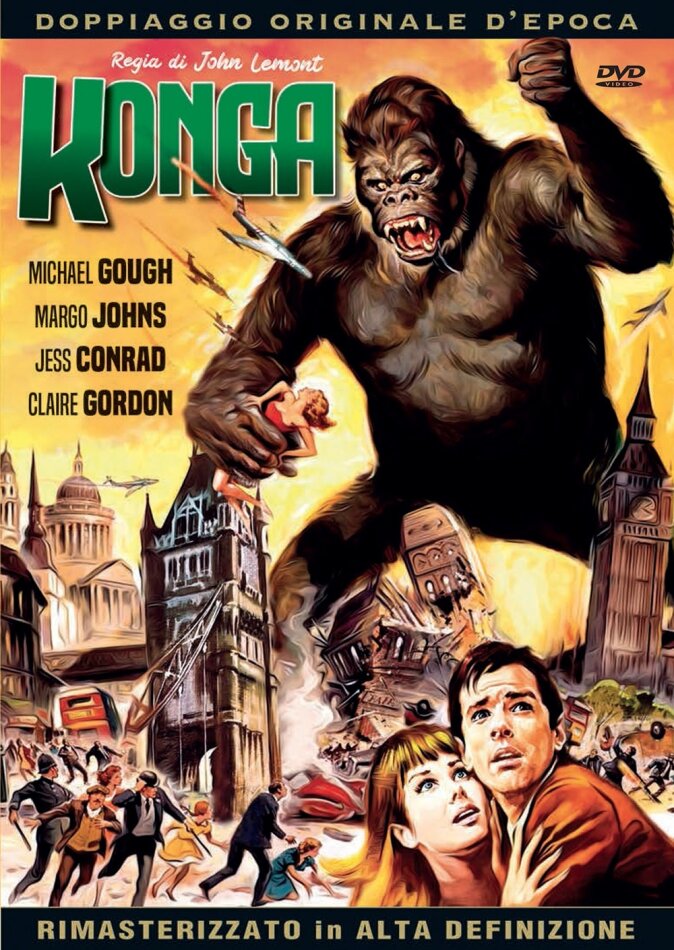 Konga (1961) Doppiaggio Originale d'Epoca, Version Remasterisée