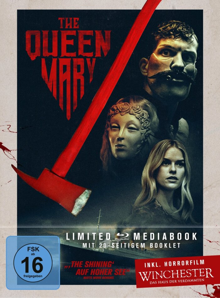 The Queen Mary (2023) Limited Edition, Mediabook, 2 Blu-rays