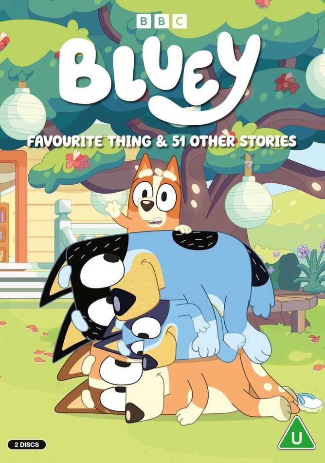 Bluey - Favourite Thing & 51 Other Stories BBC, 2 DVDs