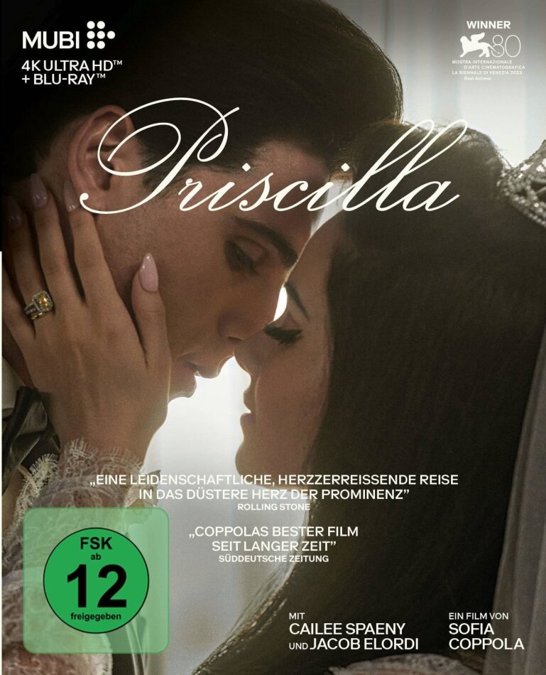 Priscilla (2023) 4K Ultra HD + Blu-ray