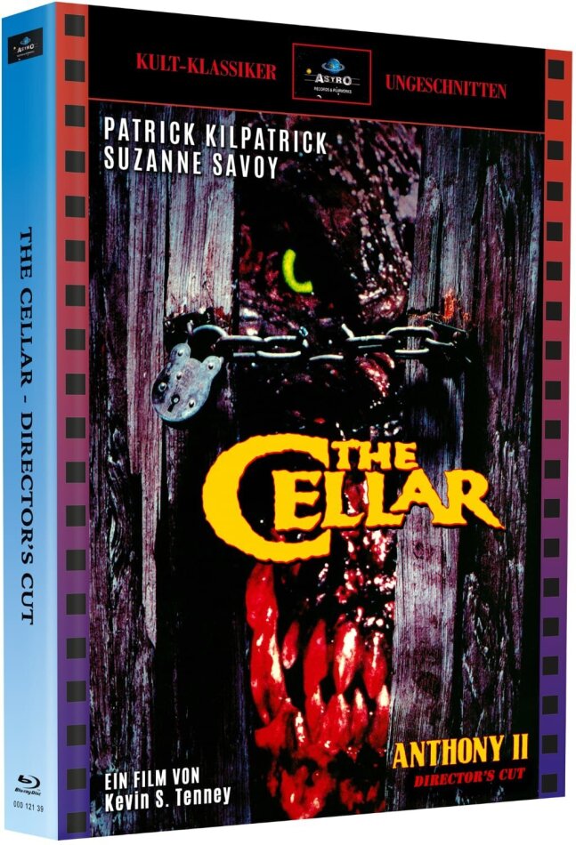 The Cellar - Anthony 2 (1989) Cover A, Kult-Klassiker, Director's Cut, Limited Edition, Mediabook, Uncut, 2 Blu-rays