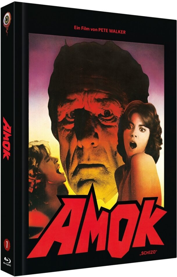 Amok (1976) Cover A, Limited Edition, Mediabook, Blu-ray + DVD