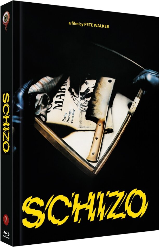 Schizo (1976) Cover B, Limited Edition, Mediabook, Blu-ray + DVD