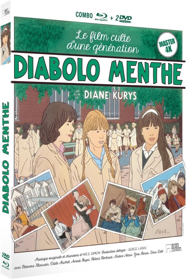 Diabolo menthe (1977) Blu-ray + 2 DVDs