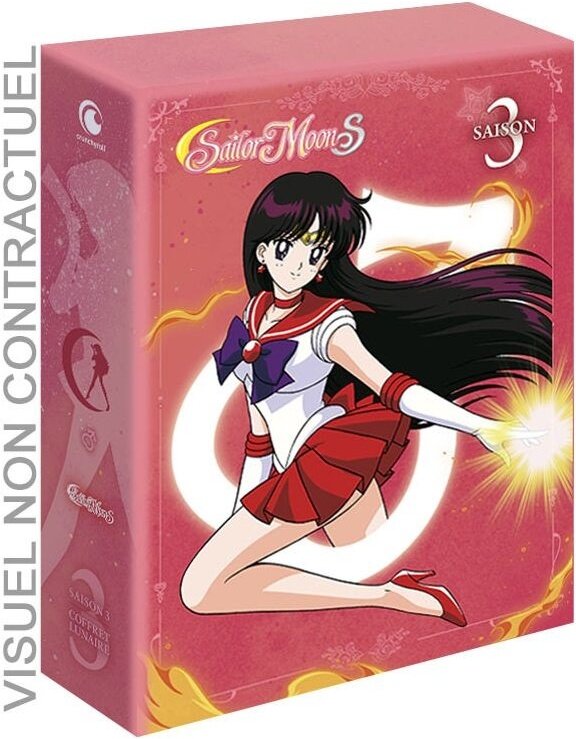 Sailor Moon S - Saison 3 Schuber, Digipack, Coffret Lunaire, 10 DVDs