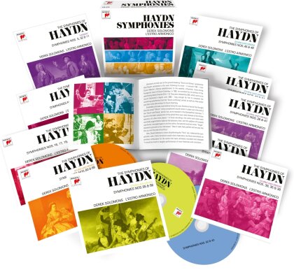 Joseph Haydn (1732-1809), Derek Solomons & L'Estro Armonico - Symphonies (18 CD)