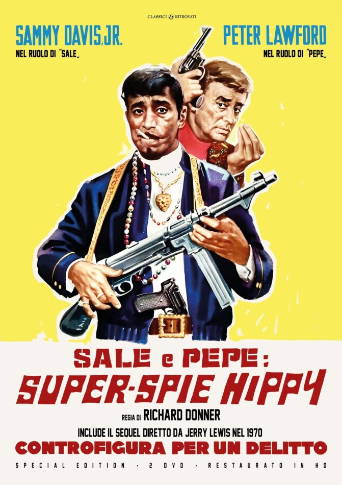 Sale e Pepe - Super Spie Hippy (1968) Classici Ritrovati, Restaurierte Fassung, Special Edition, 2 DVDs