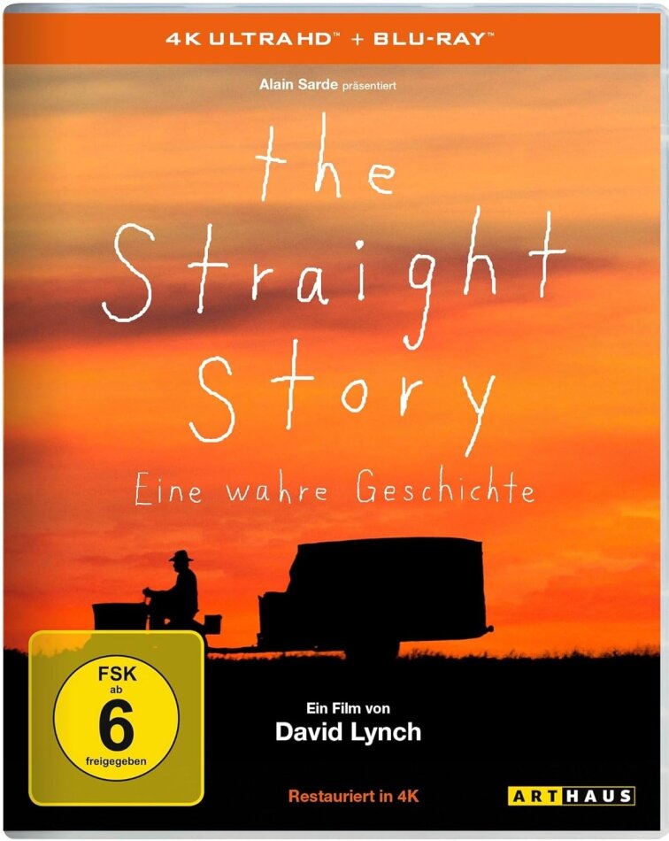 The Straight Story - Eine wahre Geschichte (1999) Arthaus, Restaurierte Fassung, 4K Ultra HD + Blu-ray