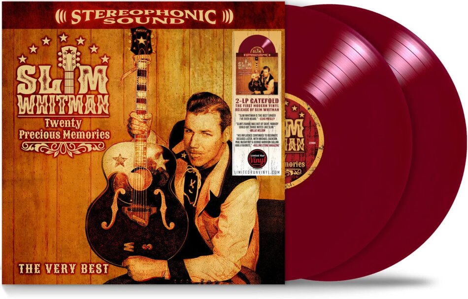 Slim Whitman - 20 Precious Memories - The Very Best LP