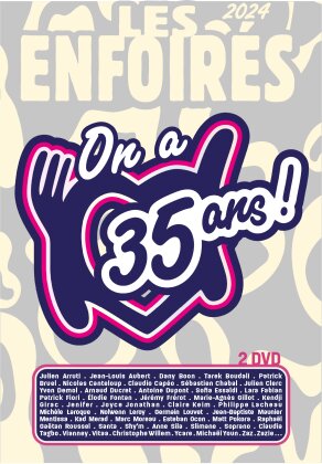 Les Enfoir&eacute;s - Les Enfoir&eacute;s 2024, On a 35 ans ! (2 DVD)