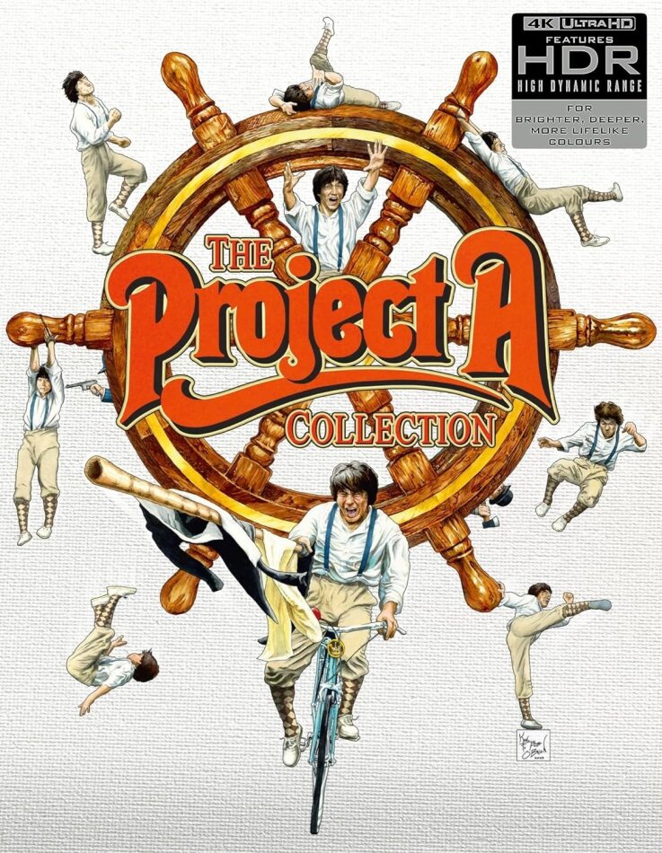 The Project A Collection Deluxe Edition, Limited Edition, 2 4K Ultra HDs + 2 Blu-rays