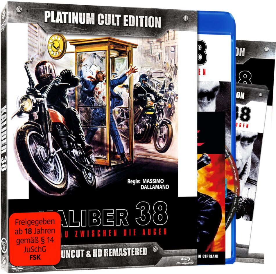 Kaliber 38 (1976) Platinum Cult Edition, Blu-ray + DVD