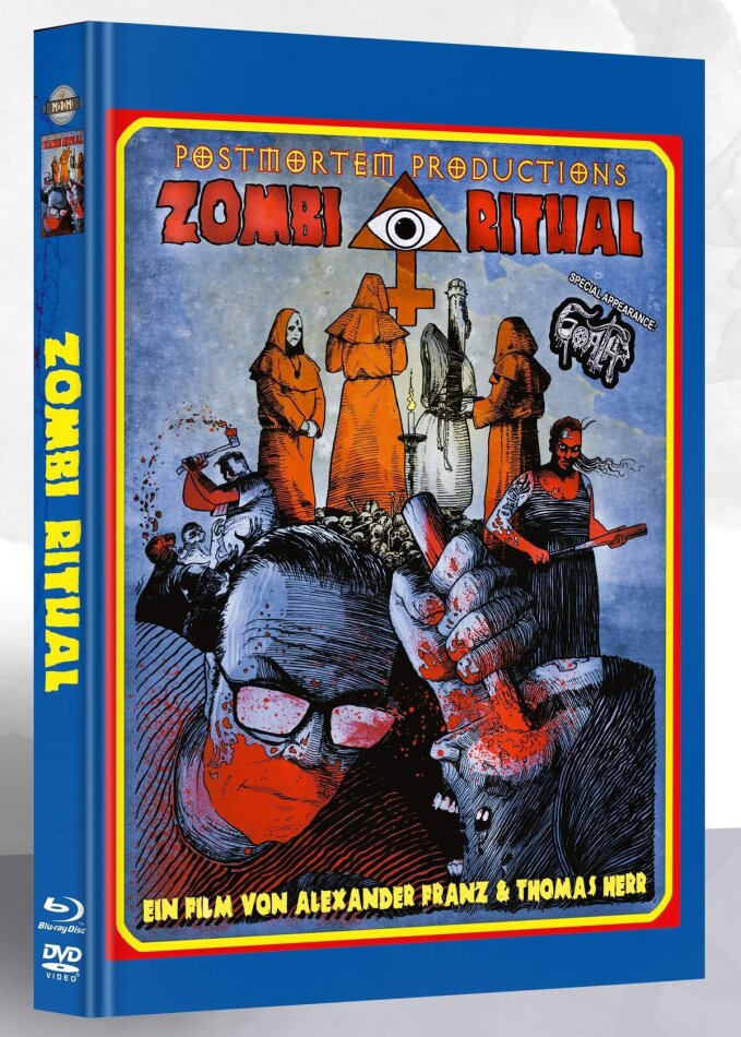 Zombi Ritual (2020) Cover B, Limited Edition, Mediabook, Blu-ray + DVD + CD