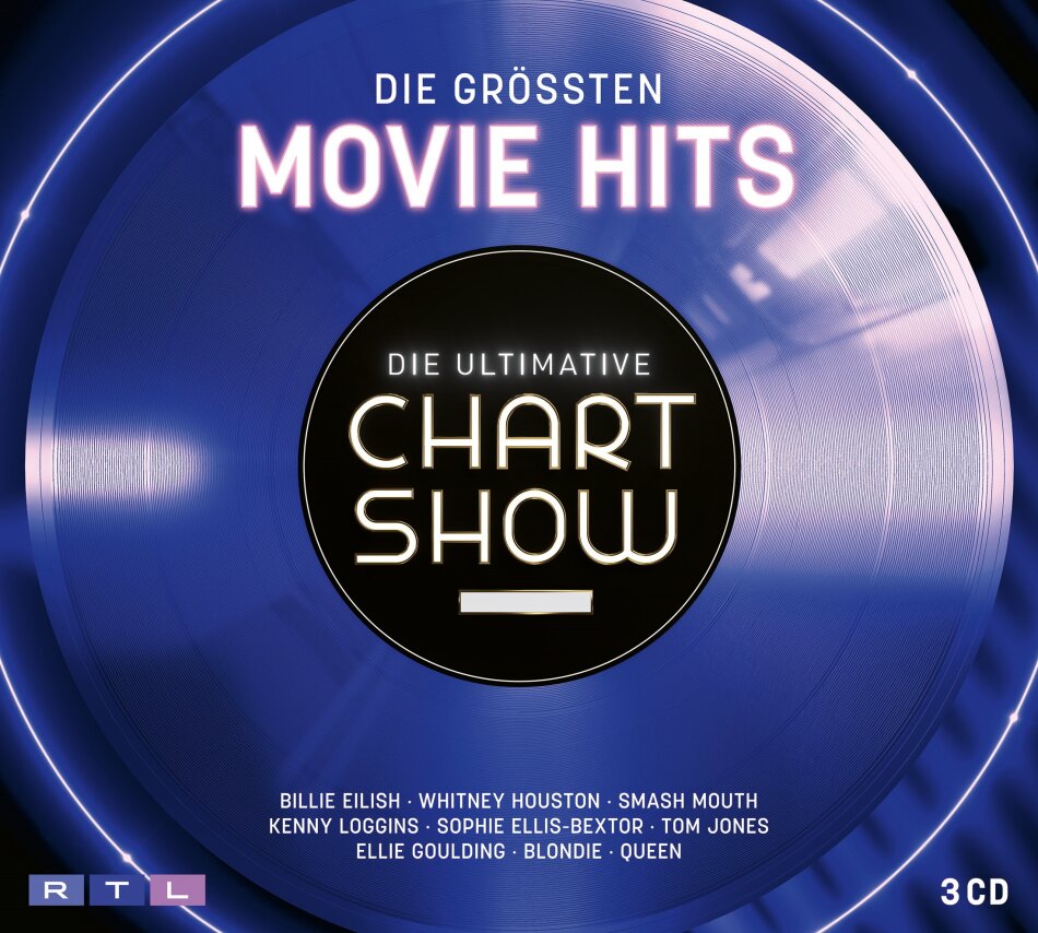 Die Ultimative Chartshow-Movie Hits 3 CDs